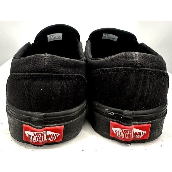 Vans Off The Wall Slip On Classic Stackform Skate Shoes Women 5 Black Low Top - Picture 7 of 11